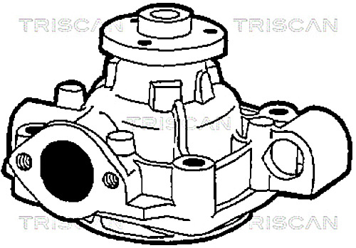 Water Pump, engine cooling TRISCAN 860015936 2
