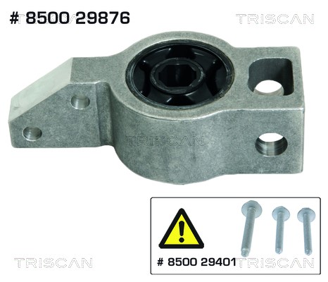 Mounting, control/trailing arm TRISCAN 850029876