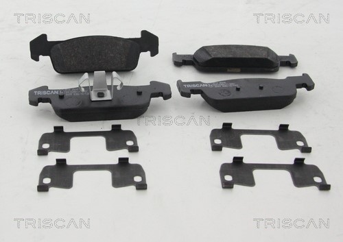 Brake Pad Set, disc brake TRISCAN 811025045