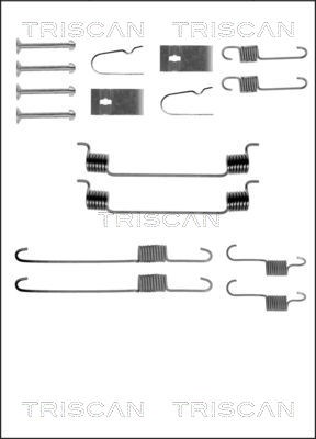 Accessory Kit, brake shoes TRISCAN 8105102574