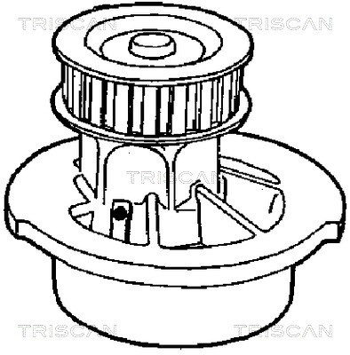 Water Pump, engine cooling TRISCAN 860024839 2