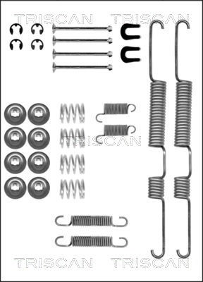 Accessory Kit, brake shoes TRISCAN 8105132585