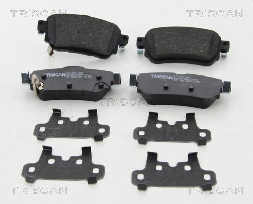 Brake Pad Set, disc brake TRISCAN 811014062