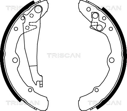 Brake Shoe Set TRISCAN 810029343