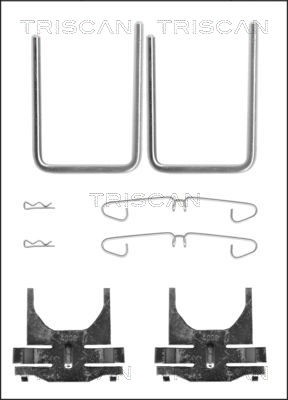 Accessory Kit, disc brake pad TRISCAN 8105651113