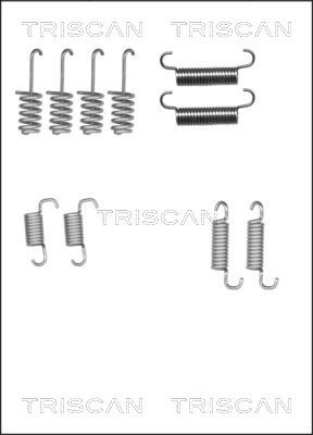 Accessory Kit, parking brake shoes TRISCAN 8105102616
