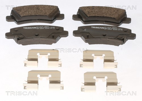 Brake Pad Set, disc brake TRISCAN 811018033