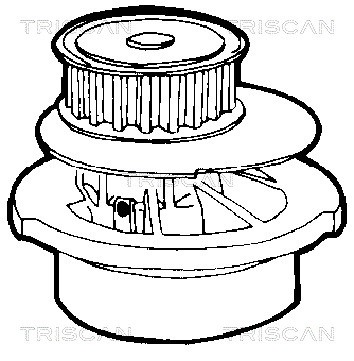 Water Pump, engine cooling TRISCAN 860024868 2