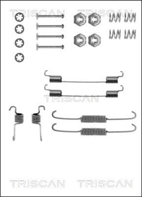 Accessory Kit, brake shoes TRISCAN 8105162542