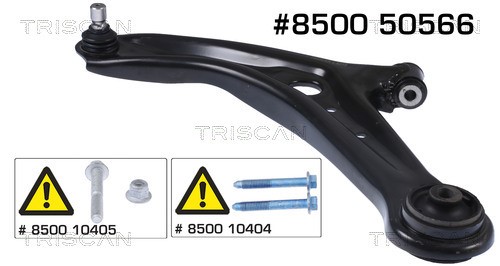 Control/Trailing Arm, wheel suspension TRISCAN 850050566