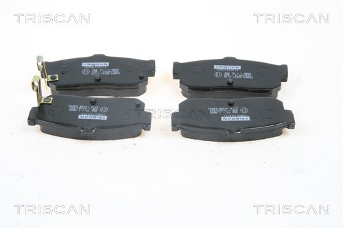 Brake Pad Set, disc brake TRISCAN 811014038