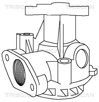 Water Pump, engine cooling TRISCAN 860010003 2