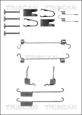 Accessory Kit, brake shoes TRISCAN 8105162588