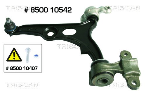 Control/Trailing Arm, wheel suspension TRISCAN 850010542