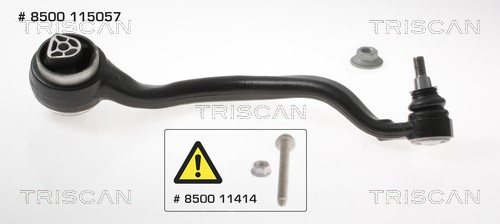 Control/Trailing Arm, wheel suspension TRISCAN 8500115057