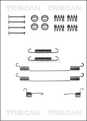 Accessory Kit, brake shoes TRISCAN 8105152549