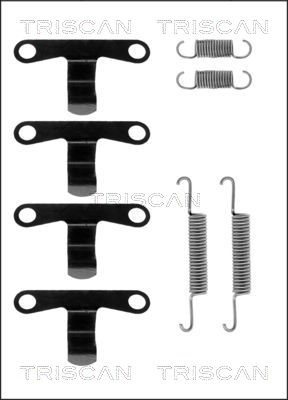 Accessory Kit, parking brake shoes TRISCAN 8105272349