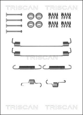 Accessory Kit, brake shoes TRISCAN 8105102596