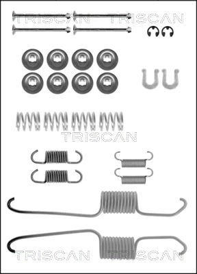 Accessory Kit, brake shoes TRISCAN 8105102615