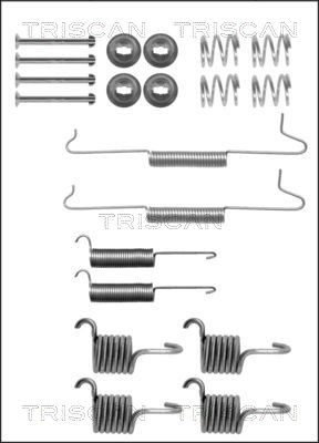 Accessory Kit, brake shoes TRISCAN 8105292517