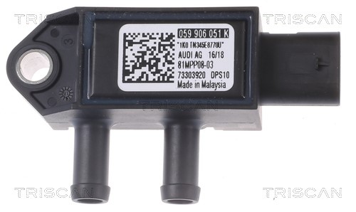 Sensor, exhaust pressure TRISCAN 882329005