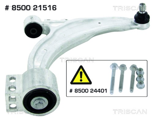 Control/Trailing Arm, wheel suspension TRISCAN 850021516