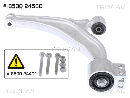 Control/Trailing Arm, wheel suspension TRISCAN 850024560