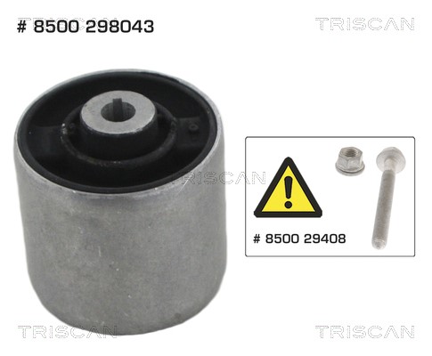 Mounting, control/trailing arm TRISCAN 8500298043