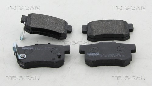 Brake Pad Set, disc brake TRISCAN 811040015