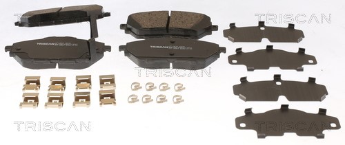Brake Pad Set, disc brake TRISCAN 811013118