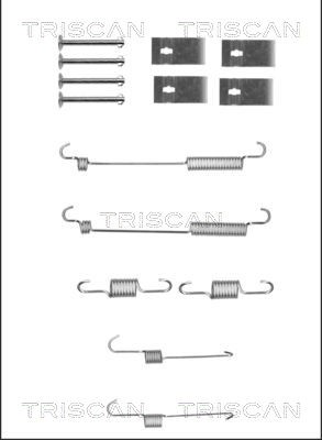 Accessory Kit, brake shoes TRISCAN 8105432006
