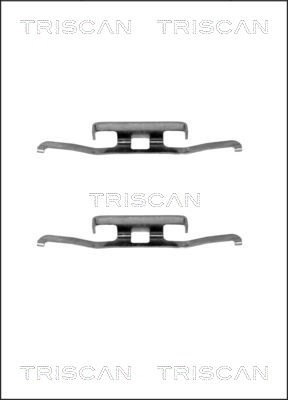 Accessory Kit, disc brake pad TRISCAN 8105101570
