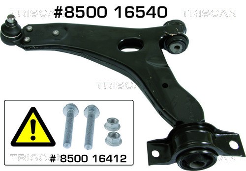 Control/Trailing Arm, wheel suspension TRISCAN 850016540
