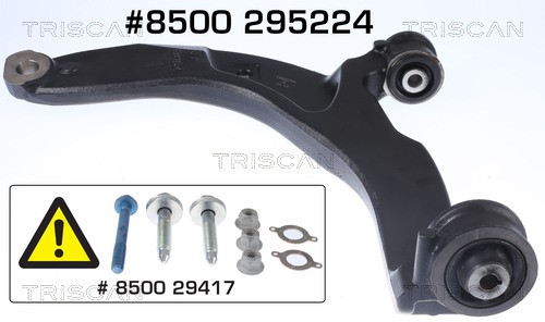 Control/Trailing Arm, wheel suspension TRISCAN 8500295224
