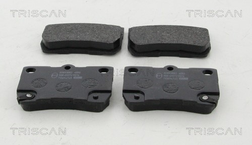 Brake Pad Set, disc brake TRISCAN 811013082