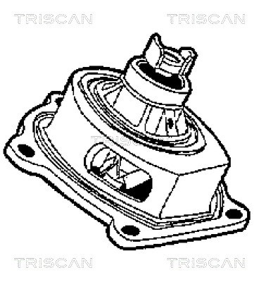 Water Pump, engine cooling TRISCAN 860017003 2