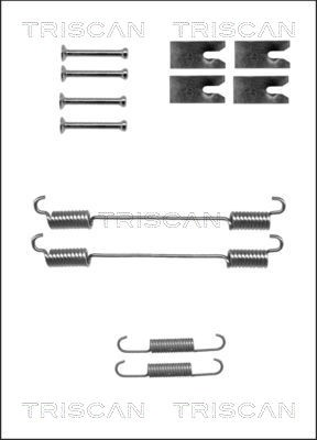 Accessory Kit, brake shoes TRISCAN 8105152561