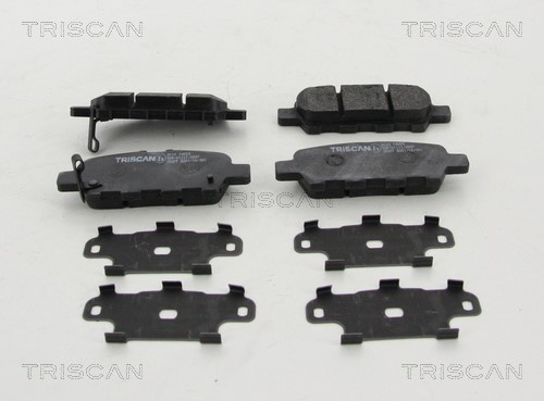 Brake Pad Set, disc brake TRISCAN 811014059
