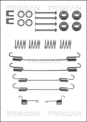 Accessory Kit, brake shoes TRISCAN 8105102578