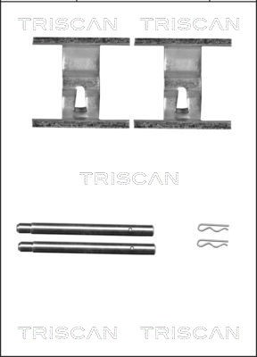 Accessory Kit, disc brake pad TRISCAN 8105291605