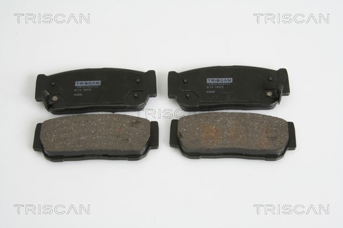 Brake Pad Set, disc brake TRISCAN 811018015