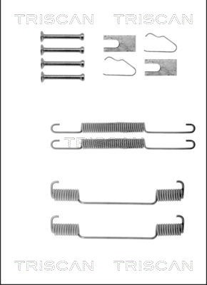 Accessory Kit, brake shoes TRISCAN 8105112422
