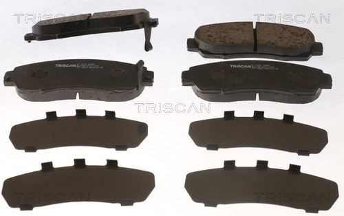 Brake Pad Set, disc brake TRISCAN 811040980