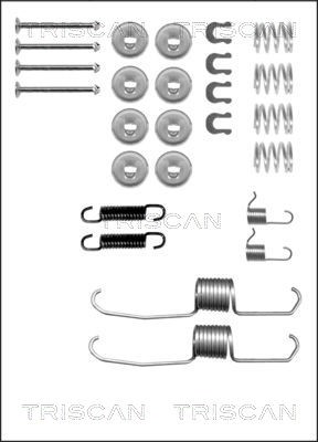 Accessory Kit, brake shoes TRISCAN 8105132505