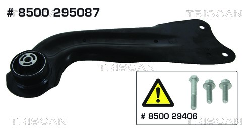 Control/Trailing Arm, wheel suspension TRISCAN 8500295087