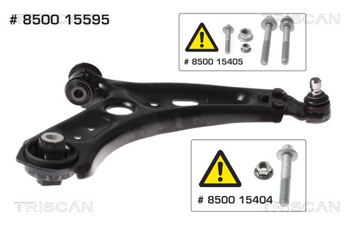 Control/Trailing Arm, wheel suspension TRISCAN 850015595