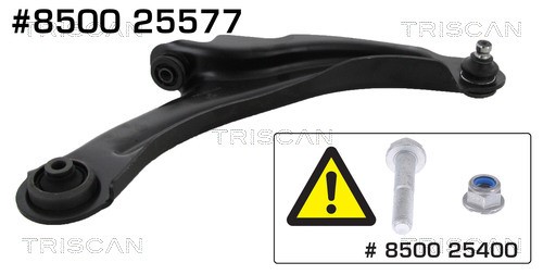 Control/Trailing Arm, wheel suspension TRISCAN 850025577