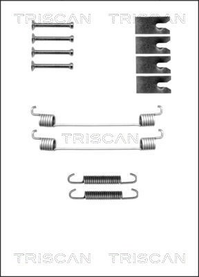 Accessory Kit, brake shoes TRISCAN 8105102598