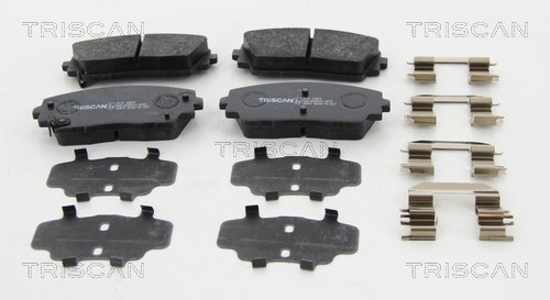 Brake Pad Set, disc brake TRISCAN 811018029