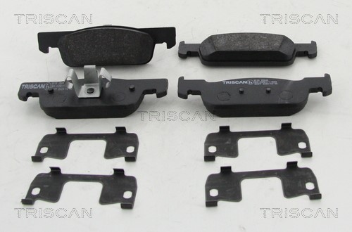 Brake Pad Set, disc brake TRISCAN 811025044
